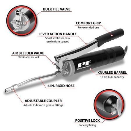 Performance Tool Professional Grease Gun W54202